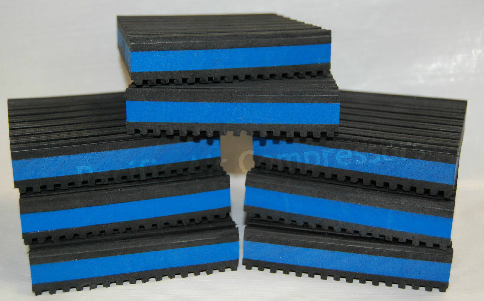 AIR COMPRESSOR MOUNTING PADS 4 X 4 X 7/8 SET OF 8 ANTI VIBRATION TOP QUALITY - Image 3