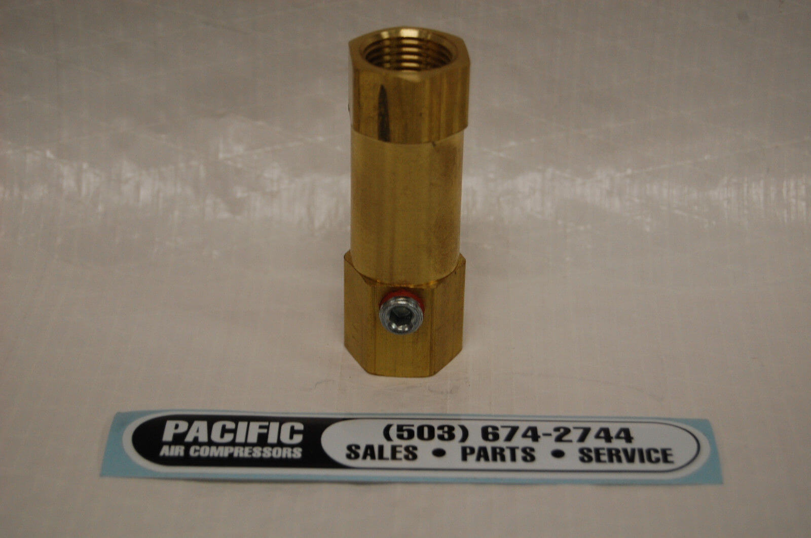 1/2 INCH BRASS AIR COMPRESSOR IN LINE CHECK VALVE