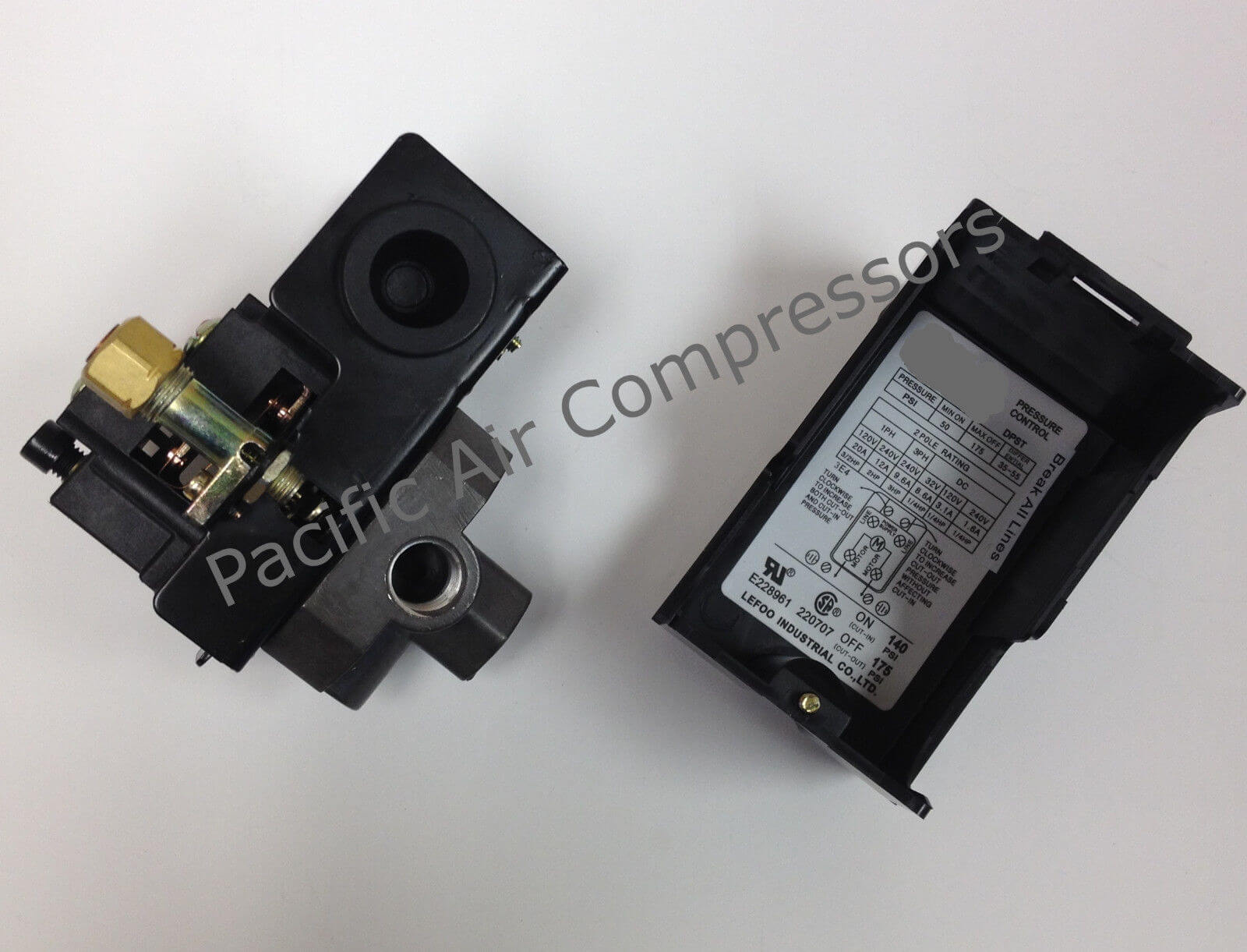 12 VOLT REPLACEMENT PRESSURE SWITCH. FOUR PORT. 140-175 PSI - Image 6
