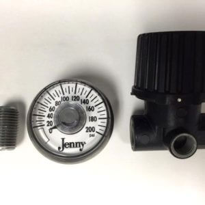 SANBORN 019-0167, 019-0281 AIR REGULATOR W/ PRESSURE GAUGE