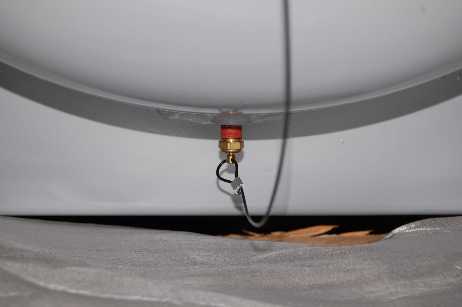 CABLE DRAIN DOCK FOR AIR COMPRESSOR 1/4" MPT 5 FOOT CABLE - Image 3