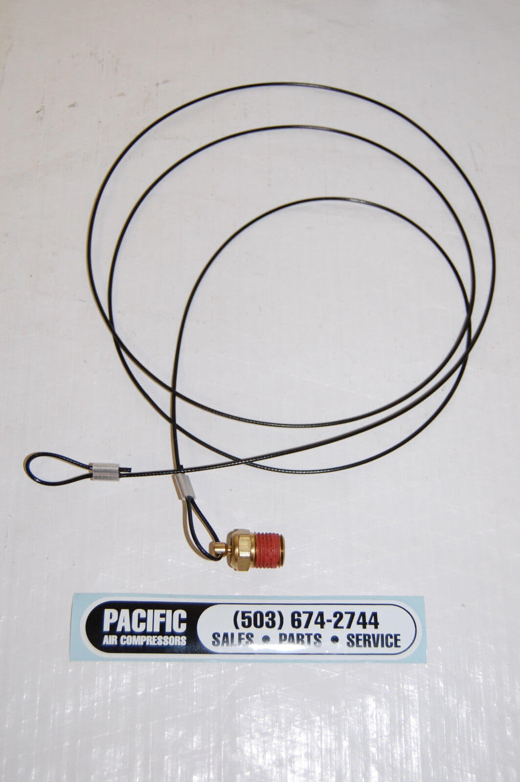 CRAFTSMAN DEWALT 1/4" NPT MALE THREAD CABLE DRAIN COCK