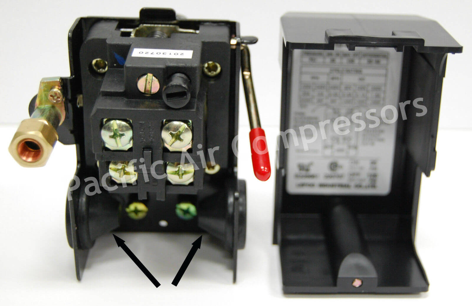 CHAMPION PRESSURE SWITCH 95 PSI ON 125 PSI OFF SINGLE PORT UNLOADER VALVE ON/OFF - Image 5