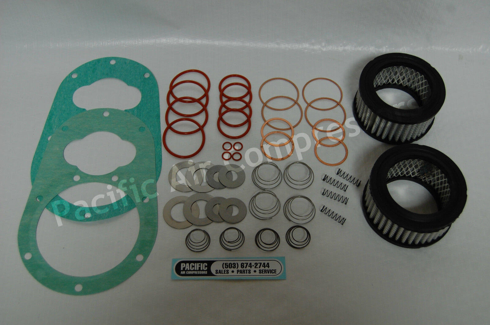 KELLOGG K25 HEAD OVERHAUL KIT 47039 GASKET VALVE 47609 AIR COMPRESSOR PART