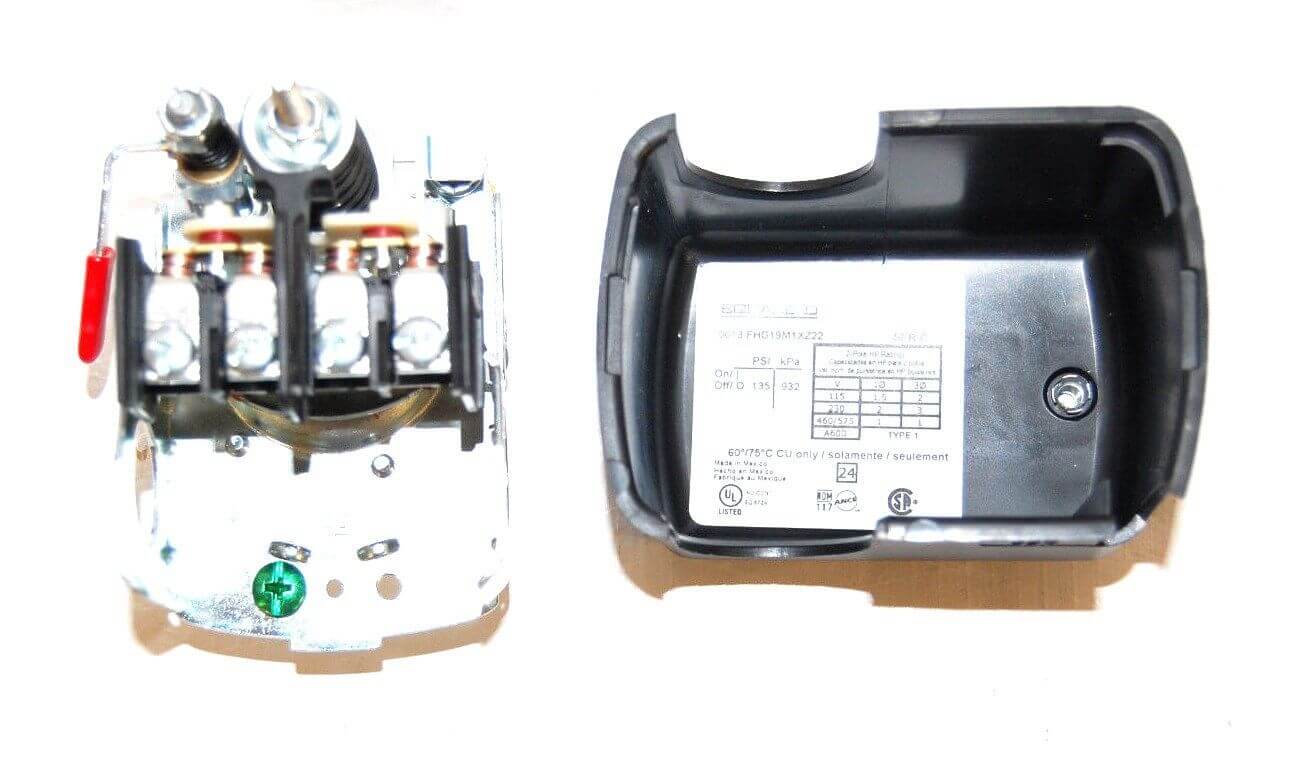 37005907 INGERSOLL RAND PRESSURE SWITCH W/ ON-OFF LEVER 135 / 105 PSI NEW - Image 6