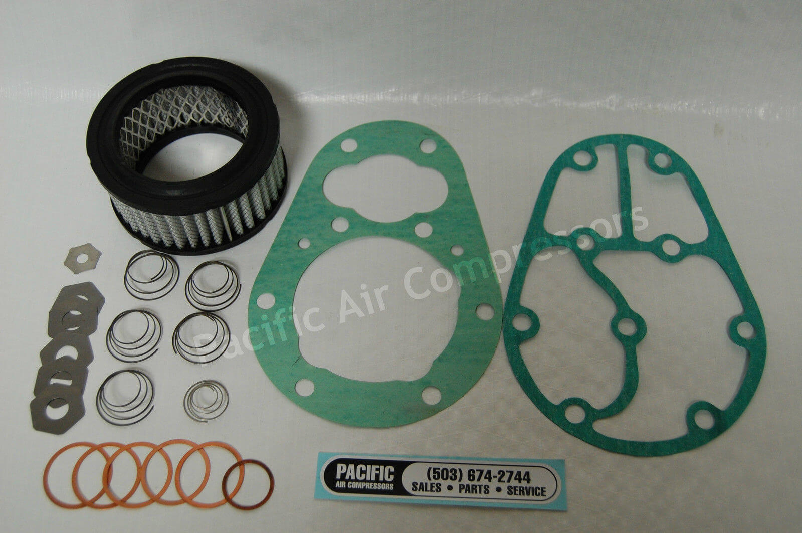 KELLOGG AMERICAN 335 HEAD OVERHAUL KIT GASKETS VALVE DISC AIR COMPRESSOR PARTS