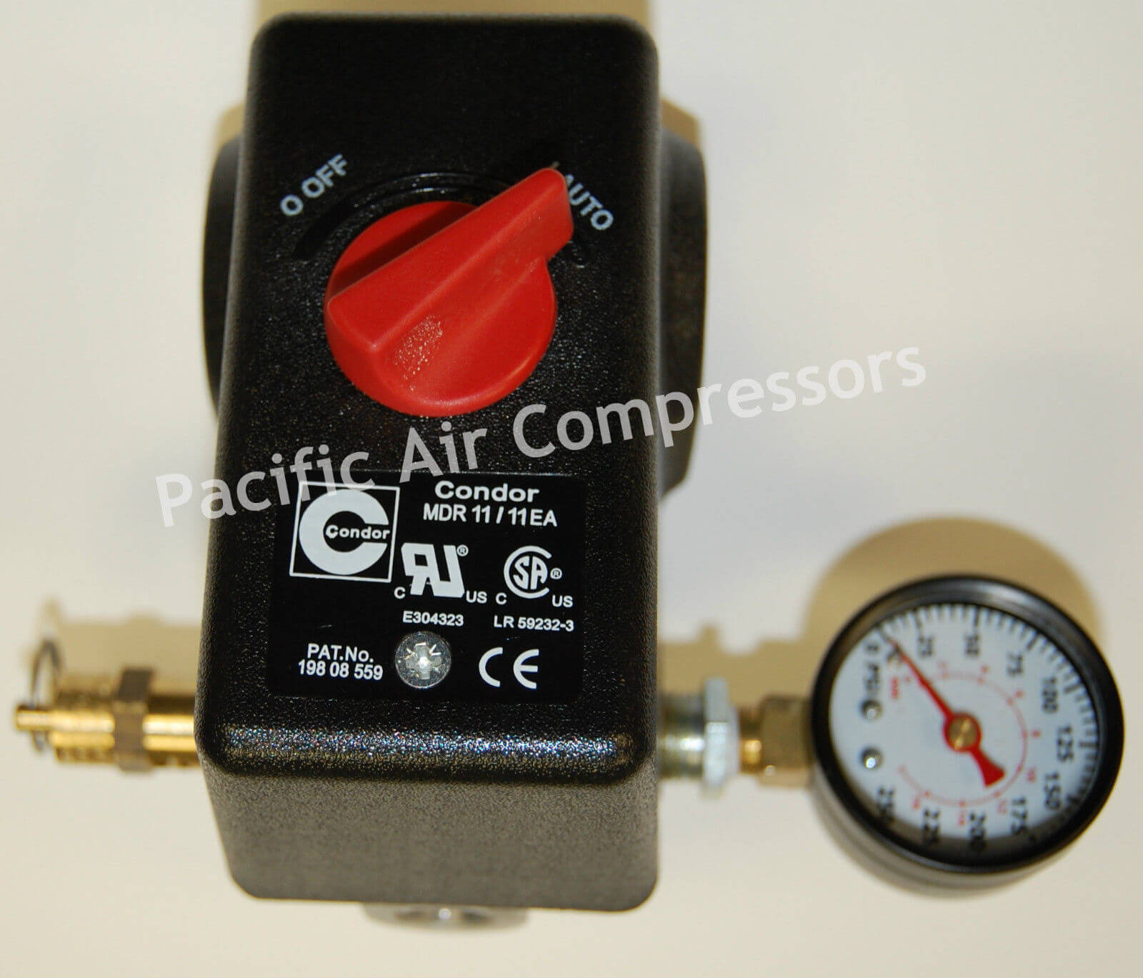 PRESSURE SWITCH KIT INDUSTRIAL AIR 100 PSI ON & 125 PSI OFF 4 PORT W/ON/OFF - Image 9